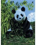 Set de desen pe panza Royal - Panda, 23х30 cm - 1t