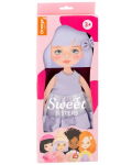 Orange Toys Sweet Sisters Sweet Sisters Set de îmbrăcăminte pentru păpuși - Rochie mov - 1t