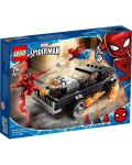 Set de construit  Lego Marvel Super Heroes - Spider-man si Ghost Rider VS. Carnage (76173) - 1t
