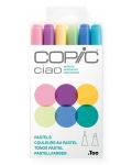 Set de markere Too Copic Ciao - Tonuri pastelate, 6 culori - 1t