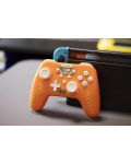 Controler Konix pentru Nintendo Switch/PC, cu fir, Naruto, portocaliu - 6t
