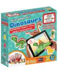 Set de jucării vorbitoare Jagu - dinozauri, 12 piese - 1t