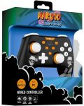 Controler Konix - pentru Nintendo Switch/PC, cu fir, Naruto, negru - 6t