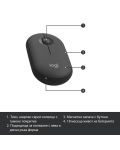 Set mouse si tastatura wireless Logitech - Combo MK470, gri - 9t