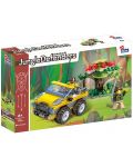 Constructor Alleblox Jungle Defenders -Jeep și copac, 179 piese - 1t