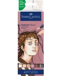 Set de markere Faber-Castell Goldfaber Sketch - Portrait, 6 culori - 1t