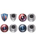 Set de insigne Half Moon Bay Marvel: Avengers - Captain America (Shield) - 2t