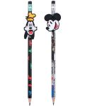 Cool Pack Mickey Mouse set creion HB, 2 bucăți, asortiment - 2t