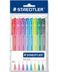 Set de stilouri Staedtler 423 - 8 bucati, colorate - 1t