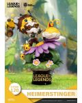 Set de statuete Beast Kingdom Games: League of Legends - Nunu & Beelump & Heimerstinger, 16 cm - 6t
