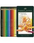 Set de Faber-Castell Polychromos - 12 culori - 3t