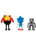 Set de figurine Jakks Pacific - Sonic, 3 bucăți - 4t