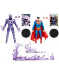 Set de figurine de acțiune McFarlane DC Comics: Multiverse - Atomic Skull vs. Superman (Action Comics) (Gold Label), 18 cm - 9t