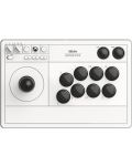 Controller 8BitDo - Arcade Stick, pentru Xbox One/Series X/PC, alb - 1t