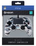 Controler Nacon - Wired Compact Controller, Camo Grey (PS4) - 5t