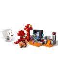 Constructor LEGO Minecraft - Ambuscadă lângă portalul către Iad (21255) - 2t