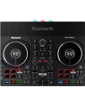 Numark DJ Kit - Party Mix Live HF175, negru/roșu - 4t