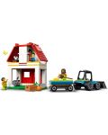 Constructor Lego City - Hambar si animale de ferma (60346) - 4t