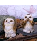 Set de statuete Nemesis Now Adult: Gothic - Three Wise Brown Owls, 7 cm - 2t