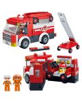 BanBao - Camion de pompieri, 229 bucăți - 2t