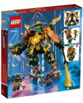 Constructor LEGO Ninjago - Roboții lui Lloyd și Arin(71794) - 7t