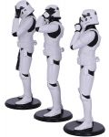 Set statuete Nemesis Now Star Wars: Original Stormtrooper - Three Wise Stormtroopers, 14 cm - 4t