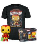 Set Funko POP! Collector's Box: Marvel - Holiday Iron Man (Glows in the Dark) - 1t