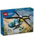 Constructor LEGO City - Elicopter de salvare de urgență (60405) - 1t