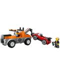 Constructor LEGO City - Camionetă de tractare pentru mașină sport (60435) - 3t