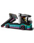 Constructor LEGO City - Mașină de curse și camion de transport auto (60406) - 6t