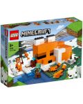 Set constructie Lego Minecraft - Vizuina vulpilor (21178) - 1t