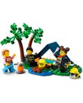 Constructor LEGO City - Camion de pompieri 4 x 4 cu barca de salvare (60412) - 3t