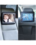 Set oglindă auto și suport pentru tabletă Dreambaby - Gri - 4t