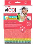 Set de 5 prosoape din microfibra viGO! - Premium, universal - 1t