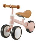 Bicicleta de echilibru  KinderKraft - Cutie, roz deschis - 1t