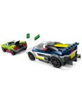 Constructor LEGO City - Urmărire cu mașina de poliție (60415) - 4t