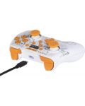 Controler Konix pentru Nintendo Switch/PC, cu fir, Naruto, alb - 4t