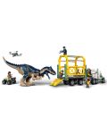 Constructor LEGO Jurassic World - Misiunea Dinozaur: Camion de transport pentru un Allosaurus(76966) - 6t