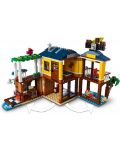 Set de construit Lego Creator - Casa pe plaja, pentru surf (31118) - 6t