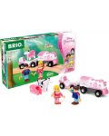 Set Brio Disney Princess - Locomotiva si Frumoasa din pădurea adormită - 1t