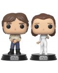Set figurine Funko Pop! Star Wars - Han & Leia - 1t