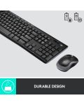 Set mouse si tastatura wireless Logitech - MK270,  negru - 6t