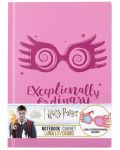 Set caiet și separator de cărți CineReplicas Movies: Harry Potter - Luna Lovegood - 5t