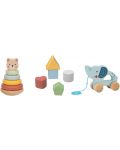 Set de joaca 3 in 1 Tooky Toy - 14 piese - 3t