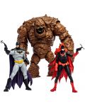 Set figurine de acțiune McFarlane DC Comics: Multiverse - Clayface, Batman & Batwoman (DC Rebirth) (Gold Label), 18 cm - 1t