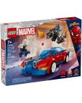 Constructor LEGO Marvel Super Heroes - Spider-Man și mașina de curse Green Goblin Venom (76279) - 1t