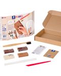 Set lut Staedtler Fimo Soft - Wood Design, 4 х 25 g - 2t