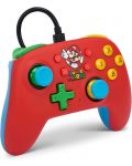 Controller PowerA - Nano, cu fir, pentru Nintendo Switch, Mario Medley - 2t