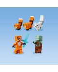 Set constructie Lego Minecraft - Vizuina vulpilor (21178) - 5t