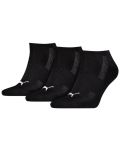 Set de șosete Puma - Cushioned Sneaker, 3 perechi, negre - 1t